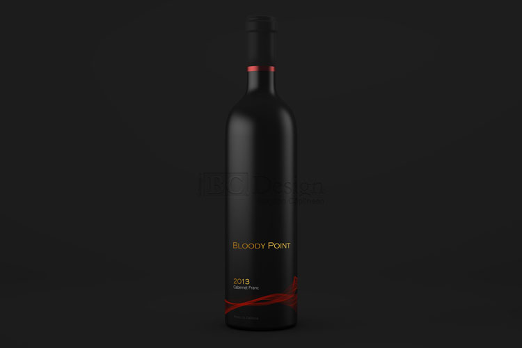 design eticheta vin rosu cabernet franc