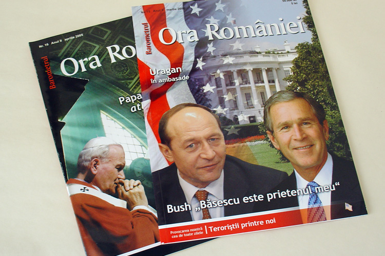 layout revista Ora Romaniei Mediauno